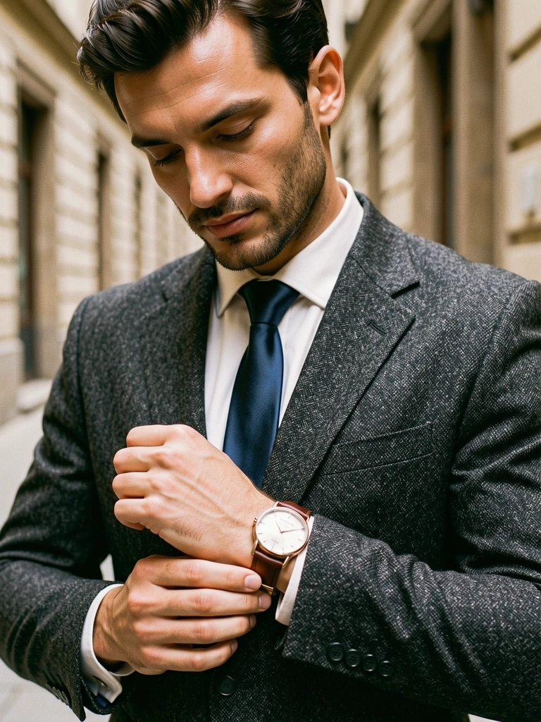 The Modern CEO Look Detail